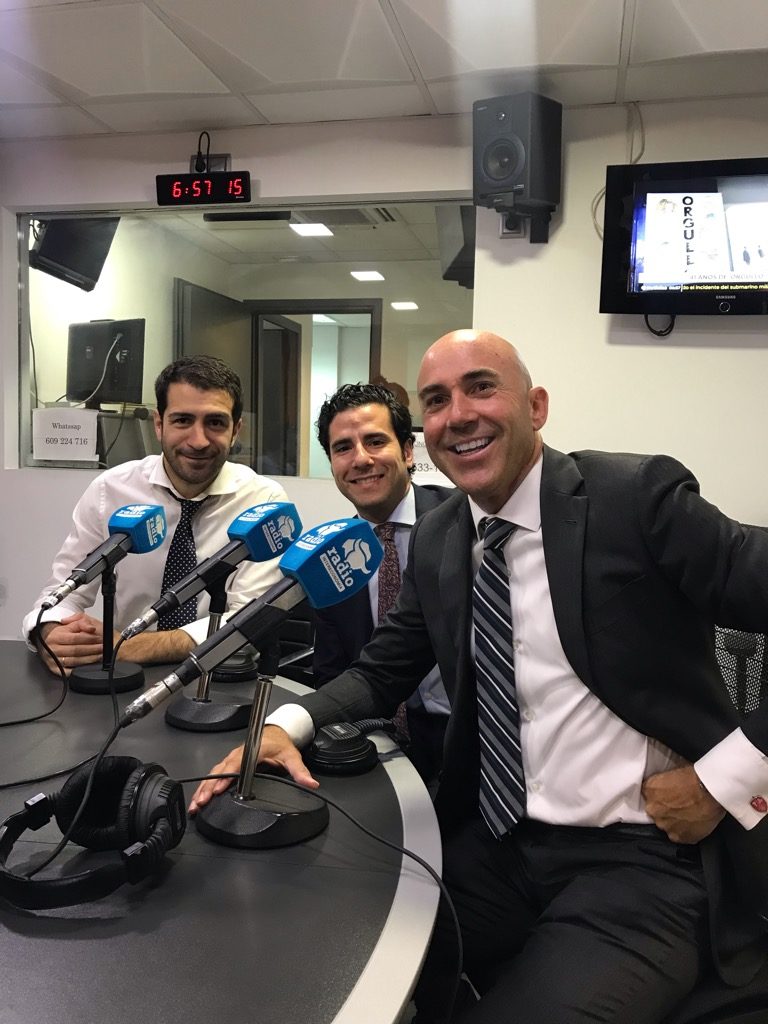 Joaquín Danvila y Jorge Aguiar participan en la tertulia de Radio Intereconomía